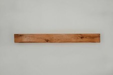 Oak beam mantel fire surround  floating shelf mantle Wooden fireplace 6" x 3"