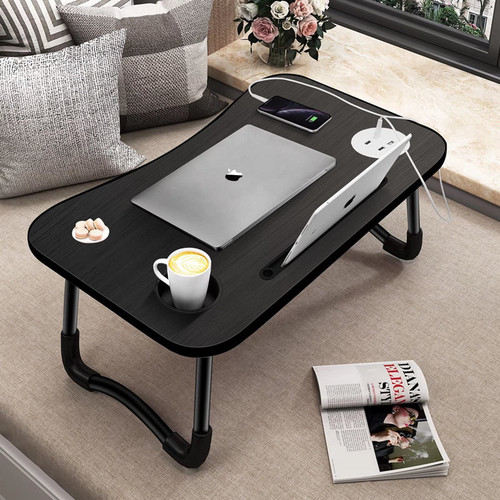Portable foldable laptop tray - portable,