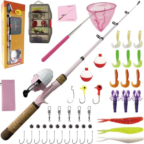 Kids fishing pole set - kids, rod