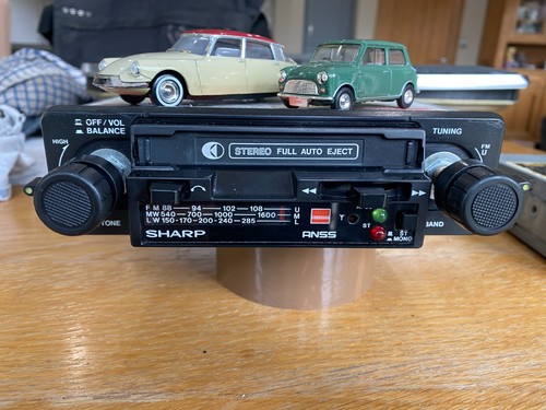 1984 sharp 5850 car stereo - sharp,