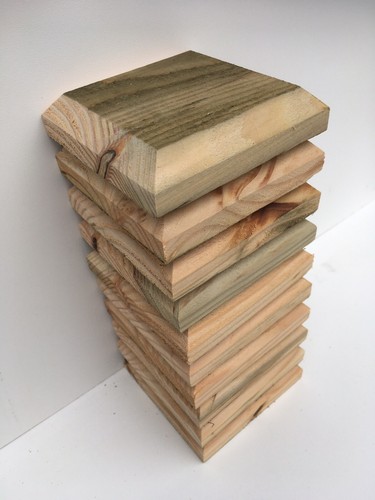 Fence post caps wooden - 10, x