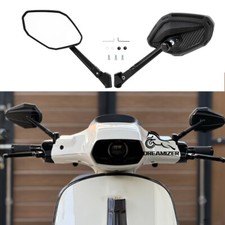 8mm 10mm Motorcycle Rearview Wing Side Mirrors For Vespa Kymco TGB Scooters