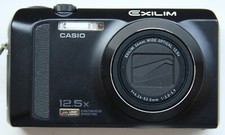 CASIO EX-ZR300 Digital Camera High Speed EXILIM 24mm Wide Optical 12.5x Black