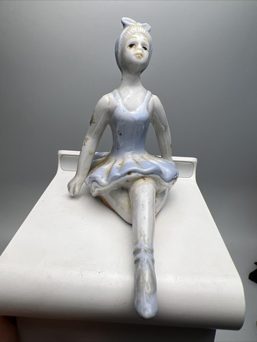 Vintage lladro like sitting - vintage,