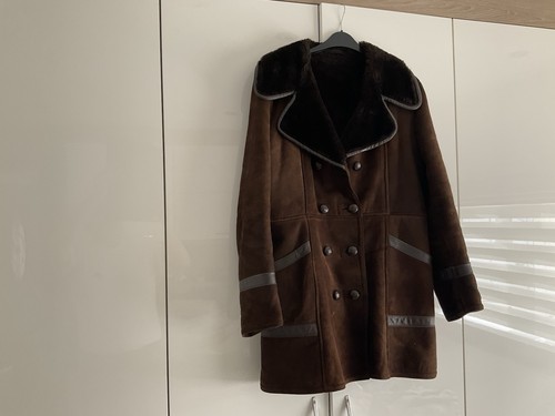 Ladies sheepskin coat - a,