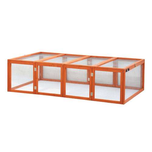Large 6ft foldable - rabbit, run