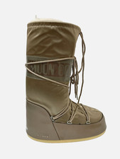 Moon Boot Grey/Silver Ski Boots Women's Size EU 45/47 UK 10.5/12