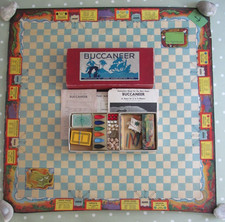 VINTAGE BUCCANEER BOARD GAME BY JOHN WADDINGTON EARLY 2 PIECE EDITION - COMPLETE