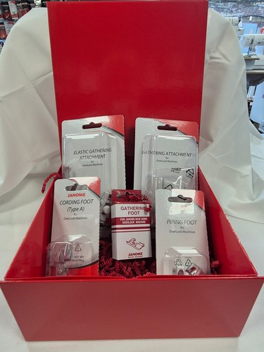 Janome overlocker feet - feet, and