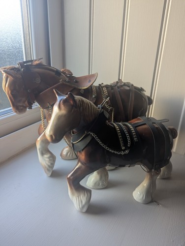 Vintage shire horse figurines - shire,