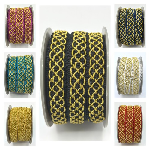 Upholstery gimp braid 23mm