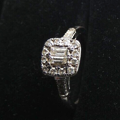 Carat white gold - white, 0.2