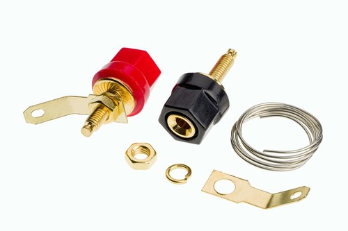 Speaker binding posts gold - speaker,