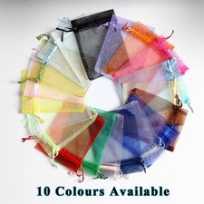 Organza Gift Bags Drawstring Pouches Bag for Candy Jewelry Party Favors Wedding