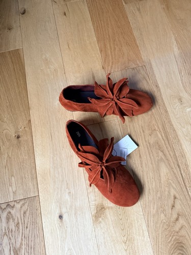 Zara dark tan - brown, suede