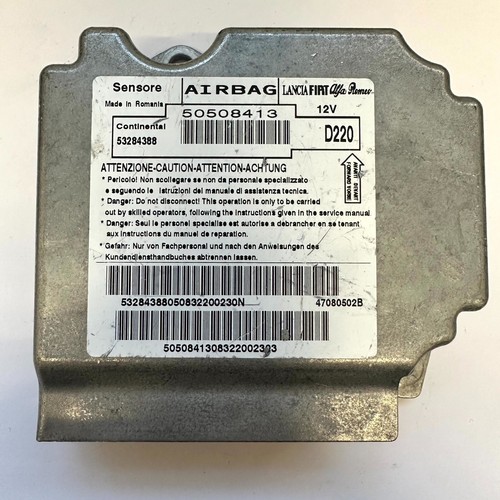 Alfa romeo airbag ecu - romeo,