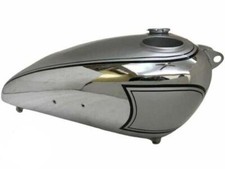 BSA C10 C11 SILVER CHROMED GAS