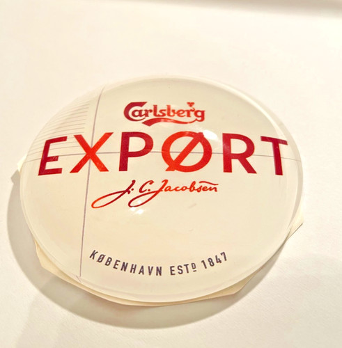 Carlsberg export circular fish - carlsberg,