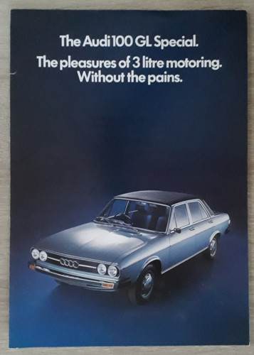 Audi 100 special saloon - 100, gl