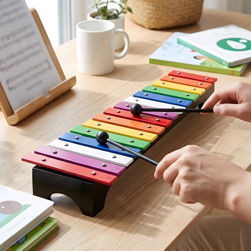 Note colorful glockenspiel - colorful,