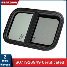 RV Slide Opening Windows For Caravans RV Horizontal Slide Windows Waterproof