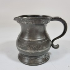 Antique 19thC Pewter Gill