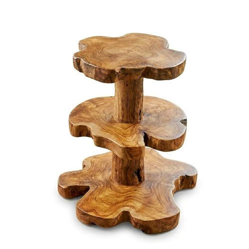 Tier wooden cupcake - tier, stand