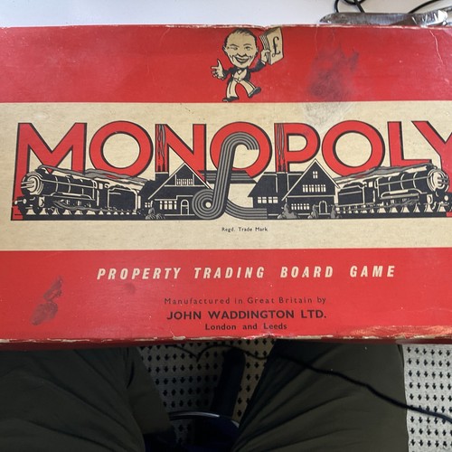 Vintage original monopoly - original,