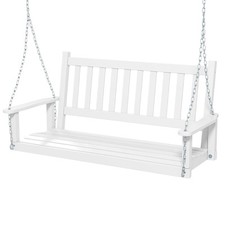 2-Person Wooden Garden Swing