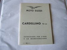 MOTO GUZZI USE AND MAINTENANCE