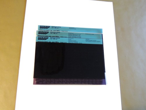 Austin montego microfiche - austin,