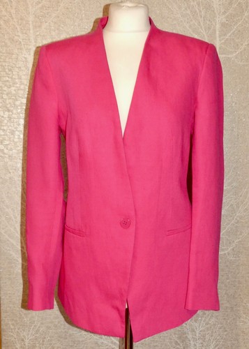 Zara hot pink linen mix - mix, one