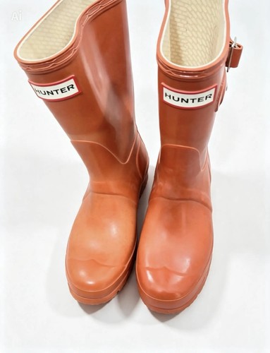 Hunter wellies red - wellies, 4