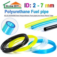 Polyurethane Petrol Fuel Gas Line Pipe Hose Mowers Trimmer Chainsaw 2mm-7 mm ID
