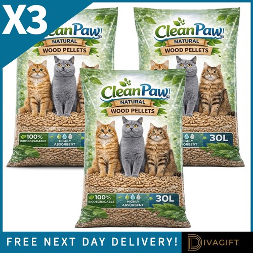 Clean paws cat - 3, x