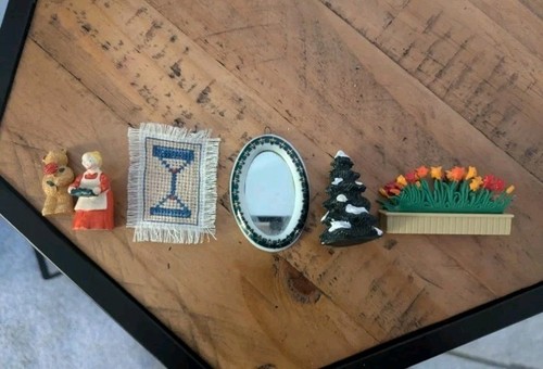 Vintage doll house furniture - vintage,