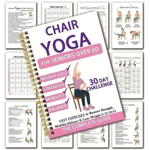 Chair yoga for - seniors, 60+