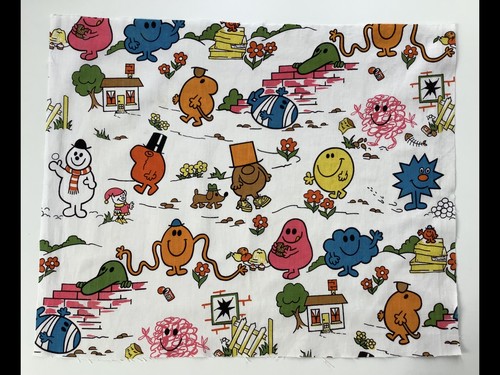 Vintage men fabric fq - men,