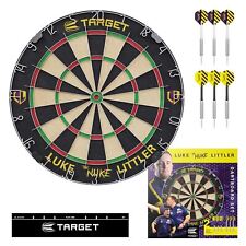 Target Luke 'THE NUKE' Littler  Dart Board Set with Darts  2024