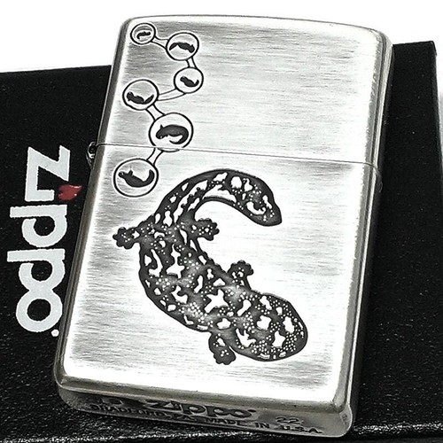 Zippo giant salamander silver - zippo,