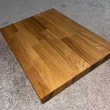 Solid Oak Chopping Board, Butchers Block, Chop Block, Chef Board, Kitchen, Block