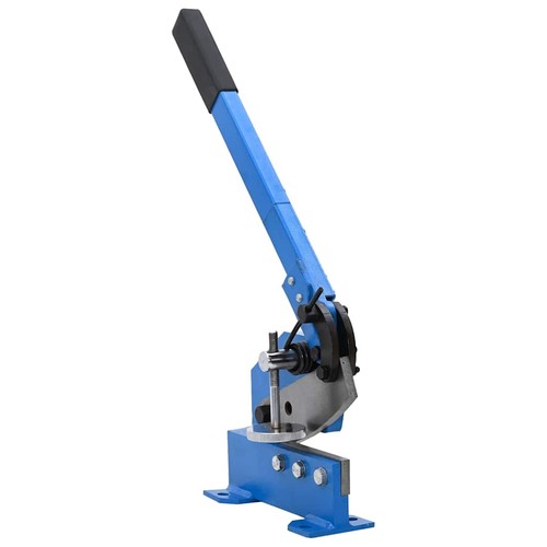Hand lever shear 125mm blue - lever,