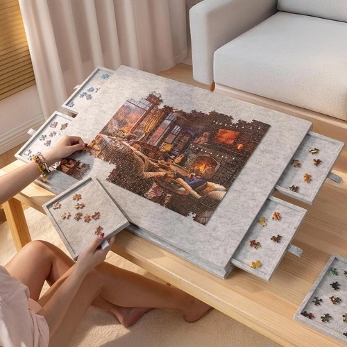 Felt jigsaw puzzle - felt, board