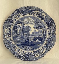 Copeland Spode Italian England Blue And White Bone China Plate ✅ 1201