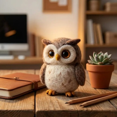Beginners adorable owl needle - adorable,