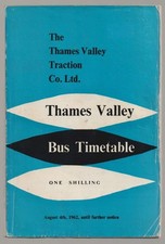 THAMES VALLEY BUS TIMETABLE