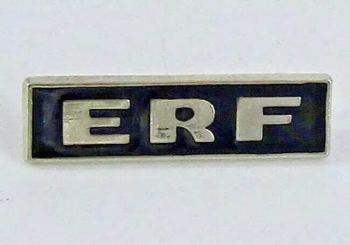 Vintage erf enamel pin - vintage, lapel