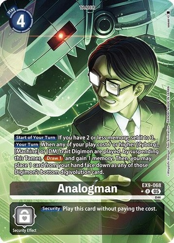 Digimon analogman ex9 068 - digimon, [ex9-068]