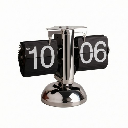 Mechanical flip clock retro - flip,
