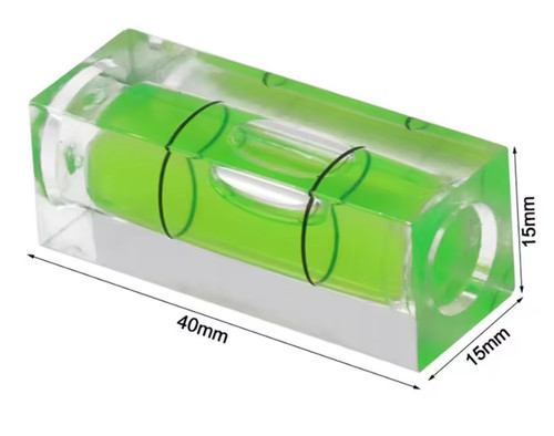 Mini spirit level 40mm - 40mm, 15mm